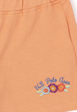 Kız Çocuk Somon Örme Şort - 50283377035