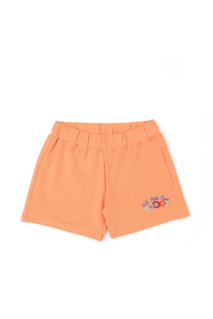 Kız Çocuk Somon Örme Şort