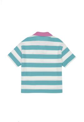 Kız Çocuk Mint Polo Yaka Tişört - 50288434012