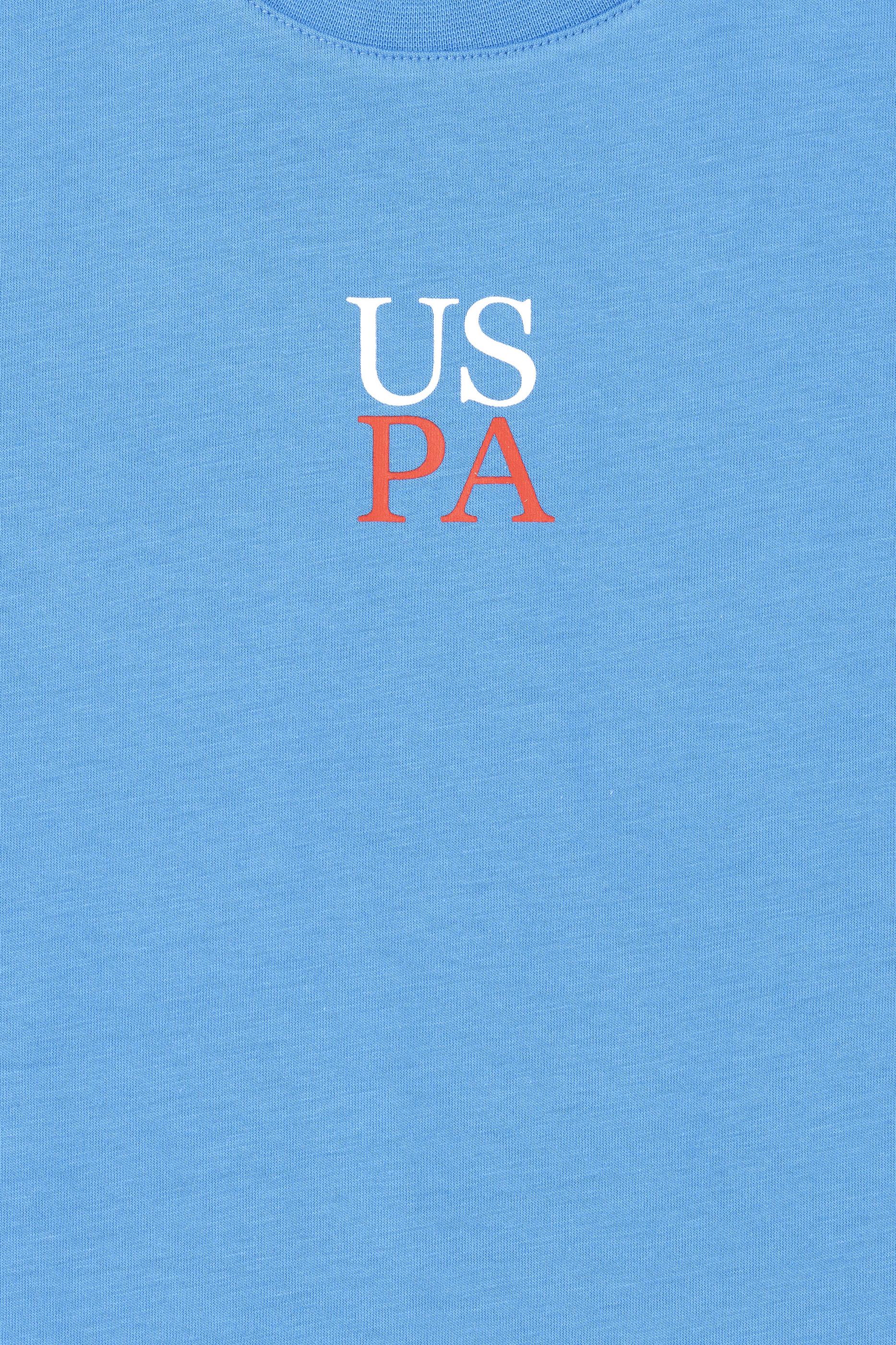 Erkek Çocuk Saks Oversize Bisiklet Yaka Tişört