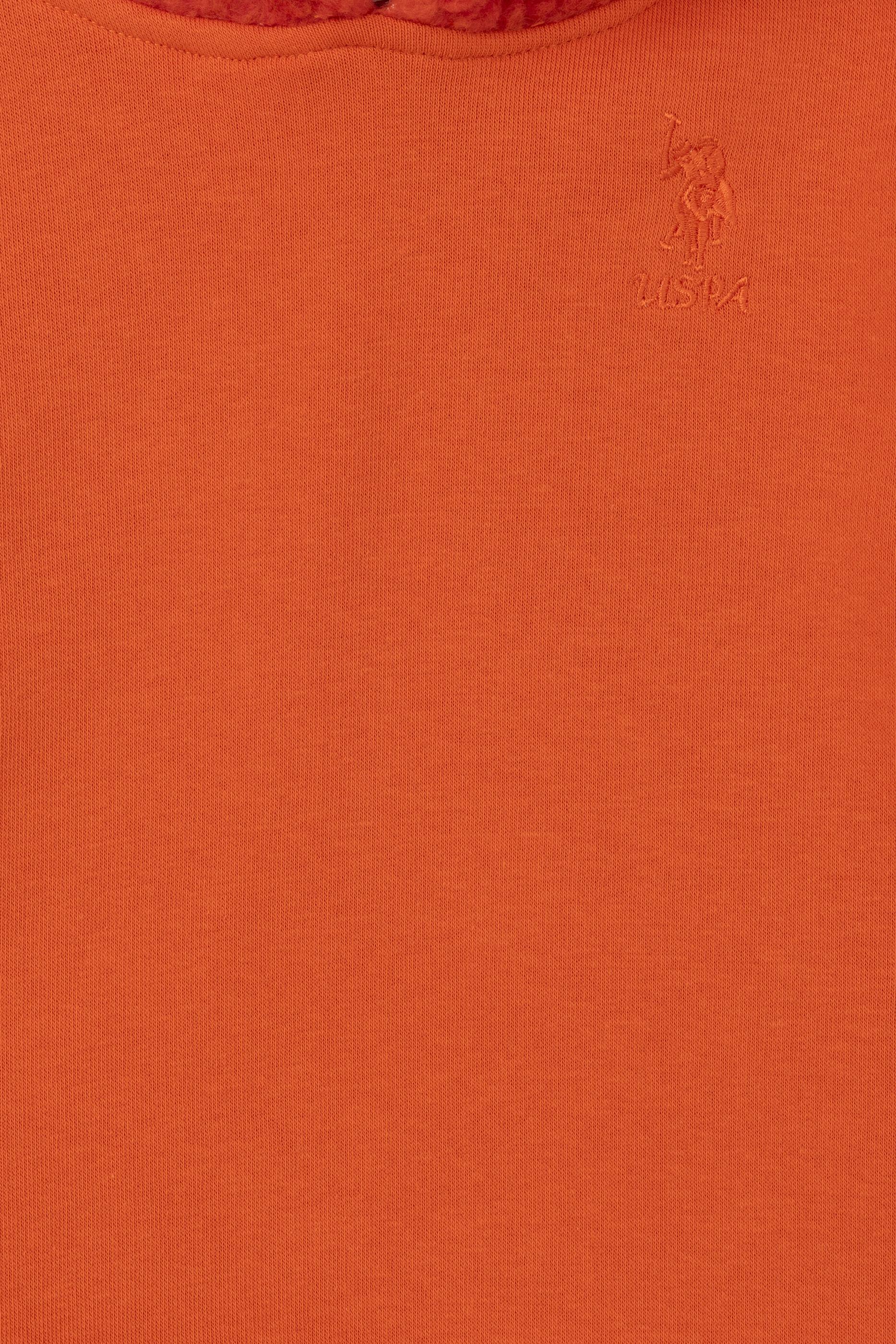 Kız Çocuk Turuncu Sweatshirt