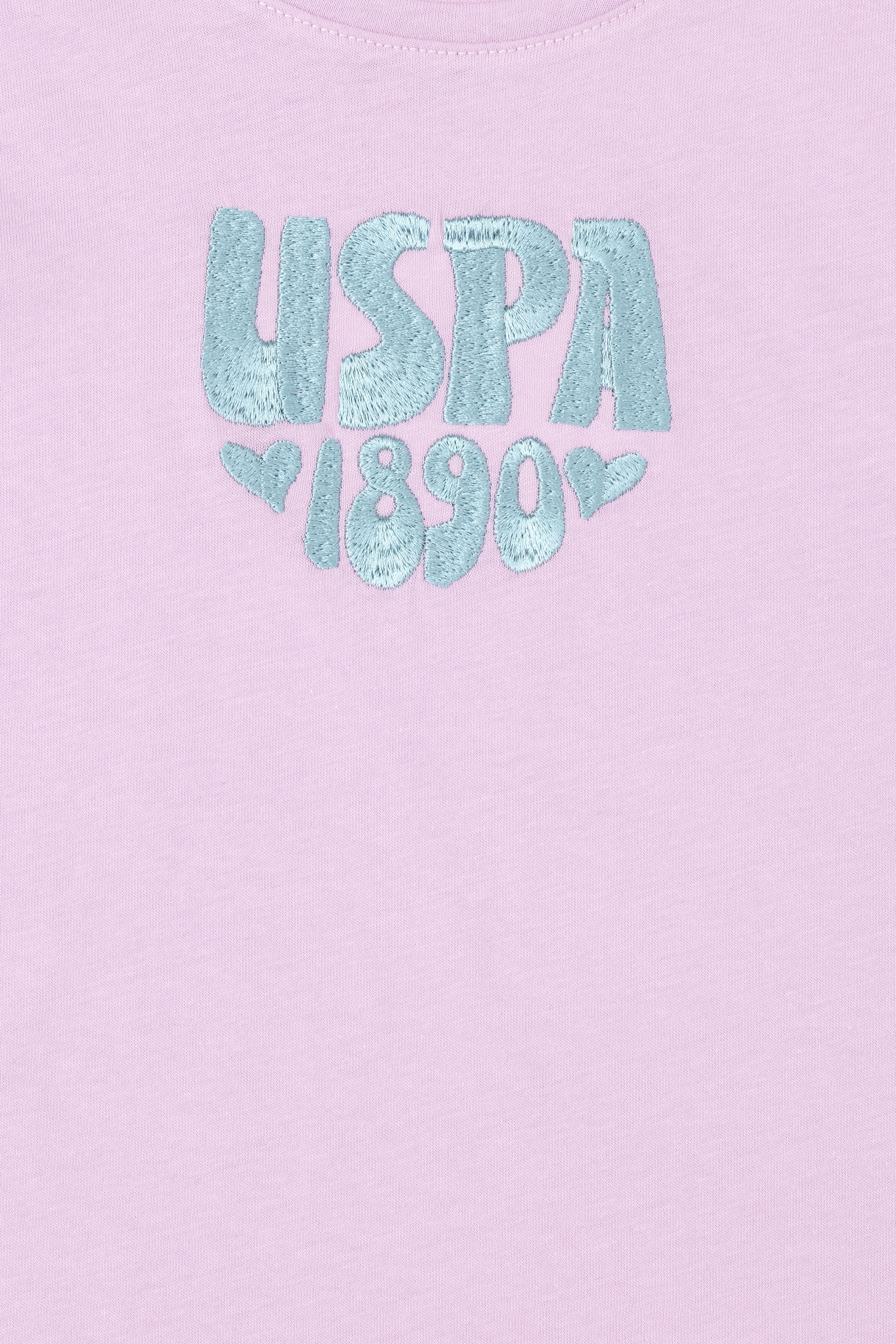 Kız Çocuk Pembe Bisiklet Yaka Tişört
