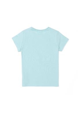 Erkek Çocuk Su Yeşili Bisiklet Yaka Tişört - 50288058023