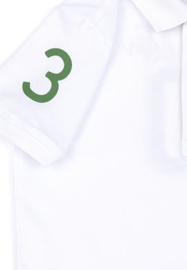 Erkek Çocuk Beyaz Polo Yaka Tişört - 50288121042