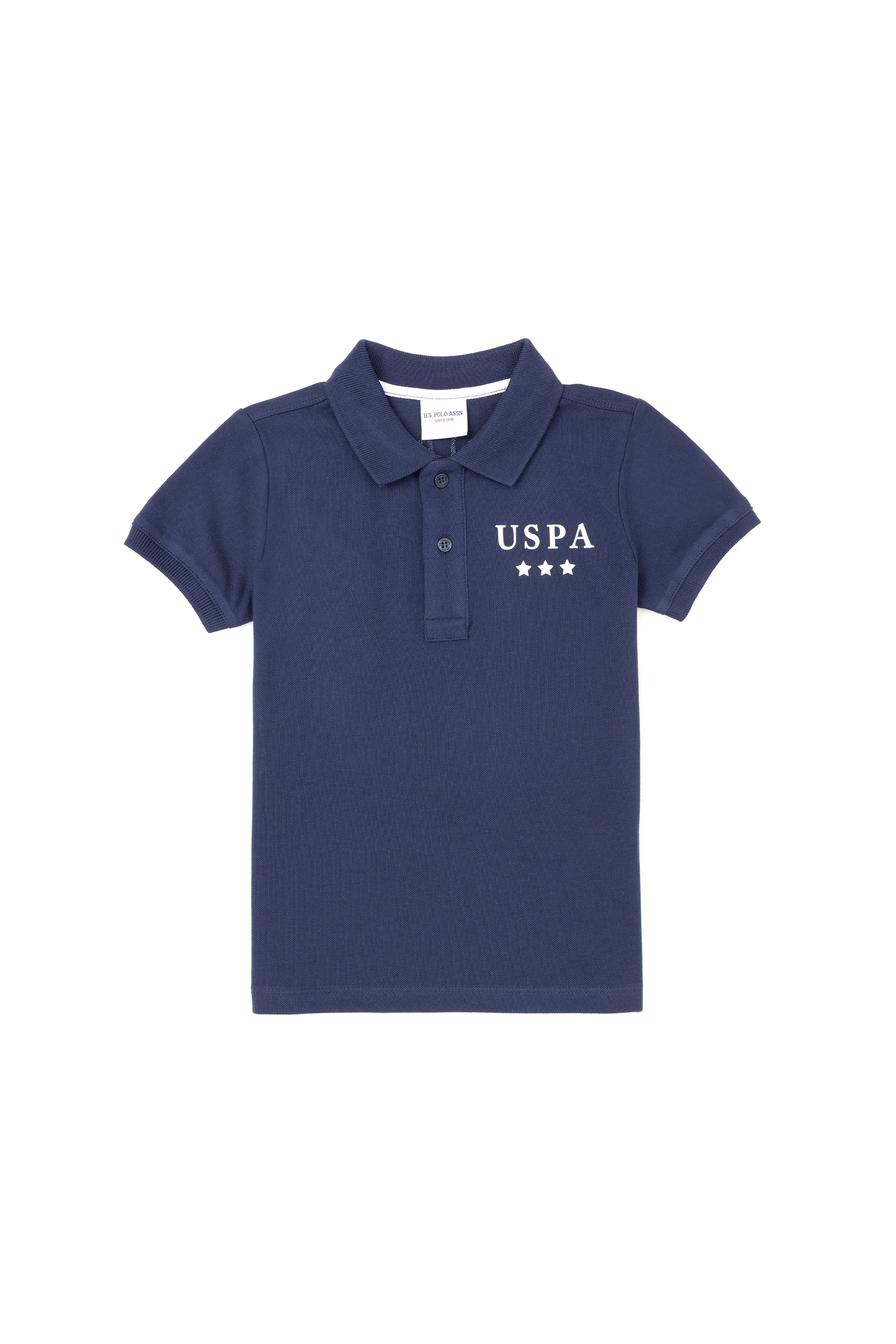 Erkek Çocuk Lacivert Polo Yaka Tişört - Image 1