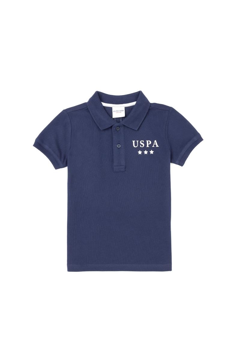 Erkek Çocuk Lacivert Polo Yaka Tişört