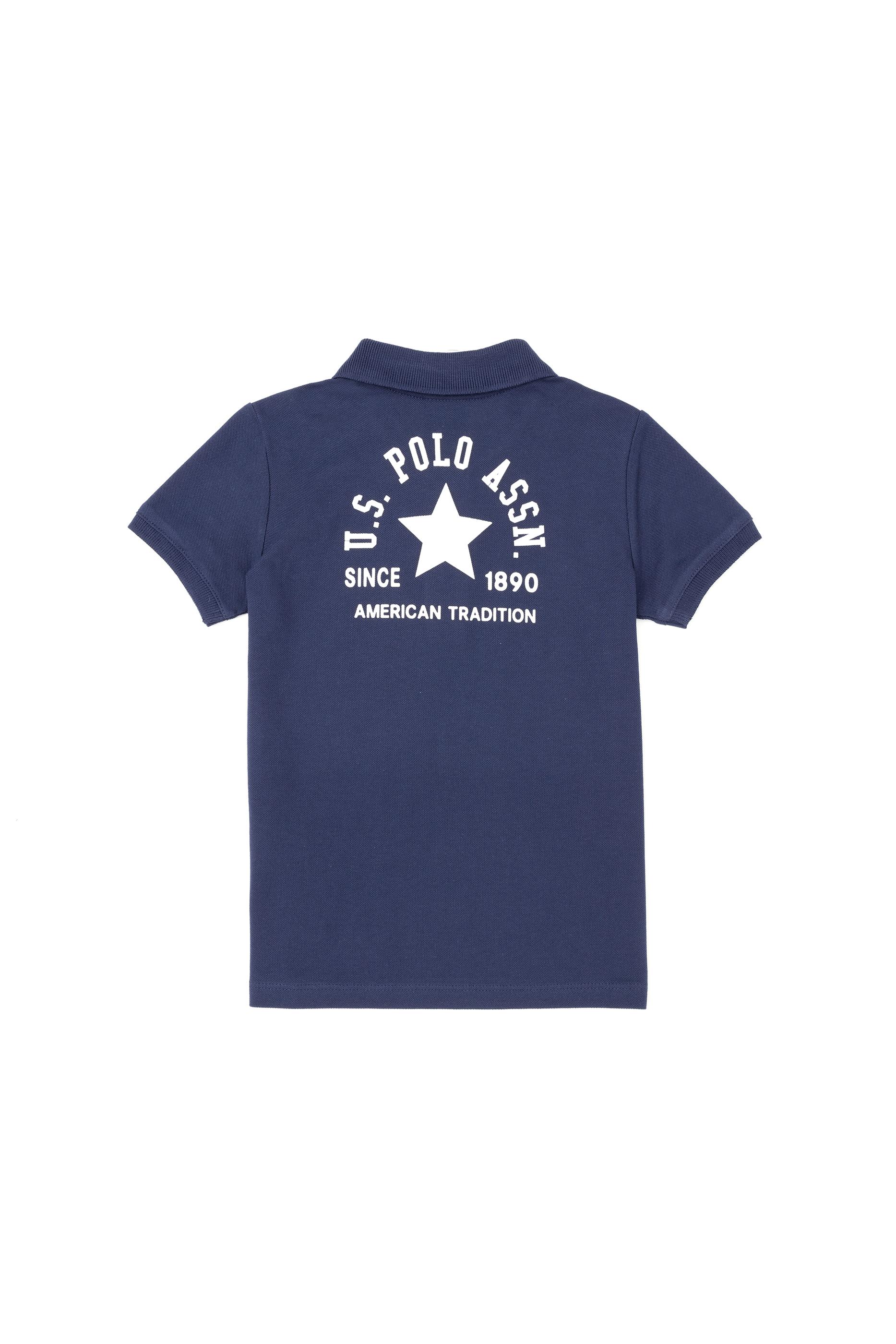 Erkek Çocuk Lacivert Polo Yaka Tişört