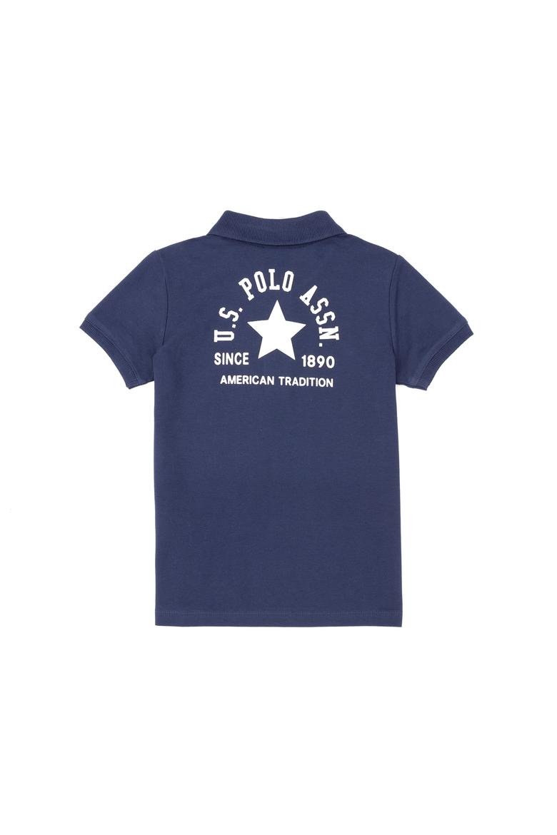 Erkek Çocuk Lacivert Polo Yaka Tişört - 50288123001