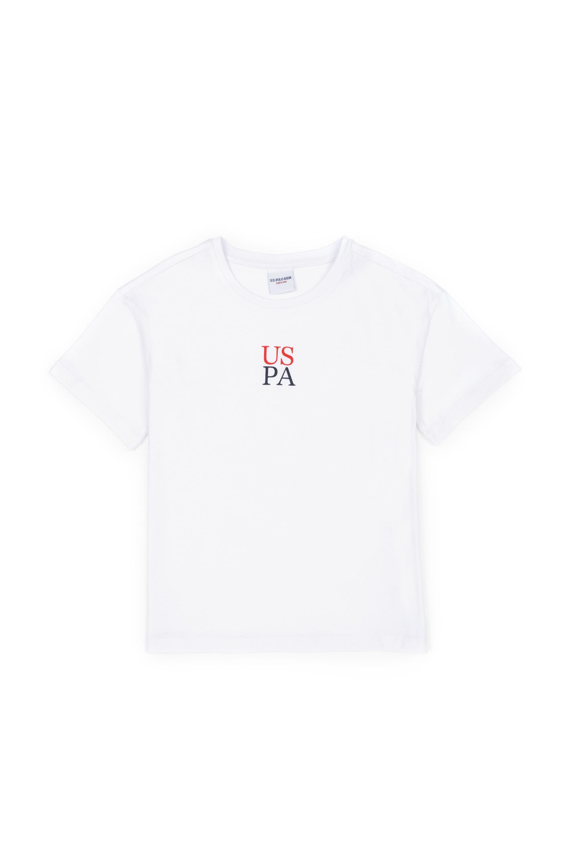 Erkek Çocuk Beyaz Oversize Bisiklet Yaka Tişört