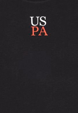 Erkek Çocuk Siyah Oversize Bisiklet Yaka Tişört - 50289202114