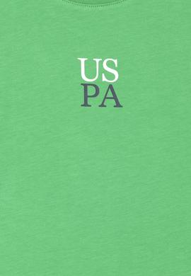Erkek Çocuk Yeşil Oversize Bisiklet Yaka Tişört - 50289202137
