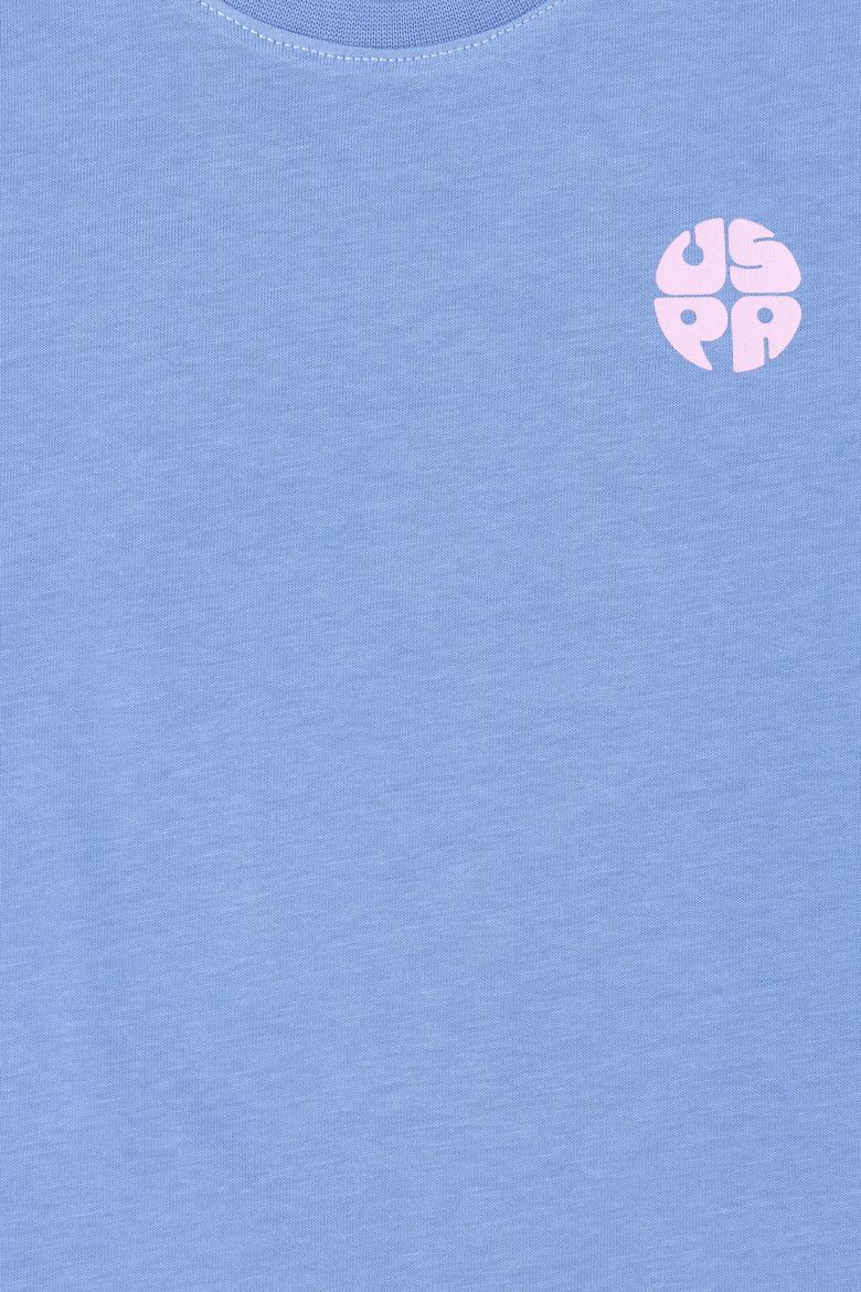 Erkek Çocuk Koyu Mavi Bisiklet Yaka Tişört - 50288062024