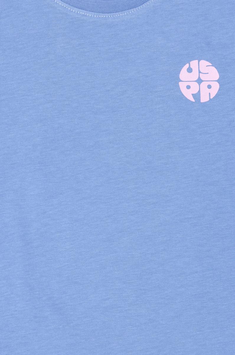 Erkek Çocuk Koyu Mavi Bisiklet Yaka Tişört