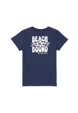 Erkek Çocuk Lacivert Bisiklet Yaka Tişört - 50288062083