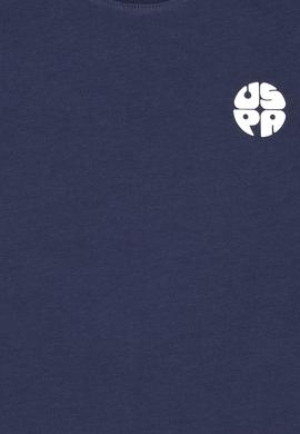 Erkek Çocuk Lacivert Bisiklet Yaka Tişört - 50288062083