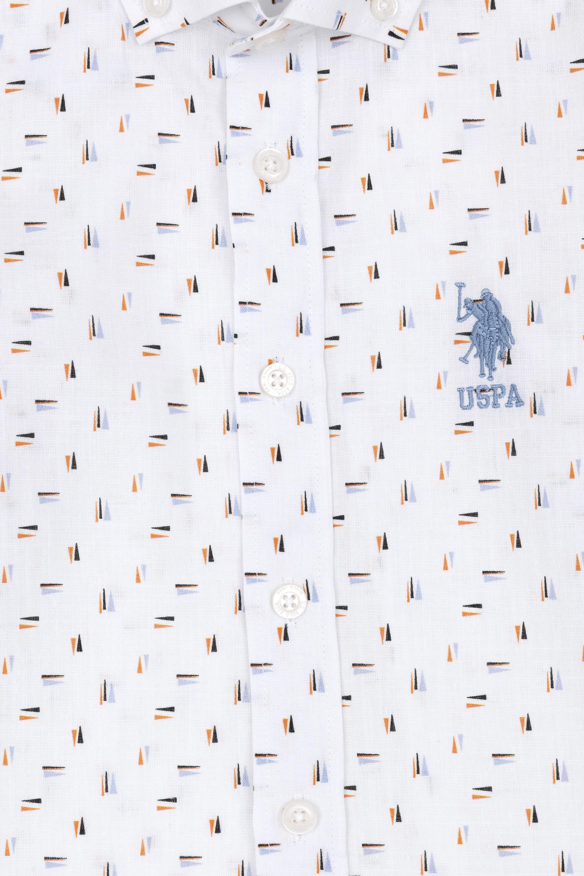 Erkek Çocuk Turuncu Uzun Kollu Gömlek