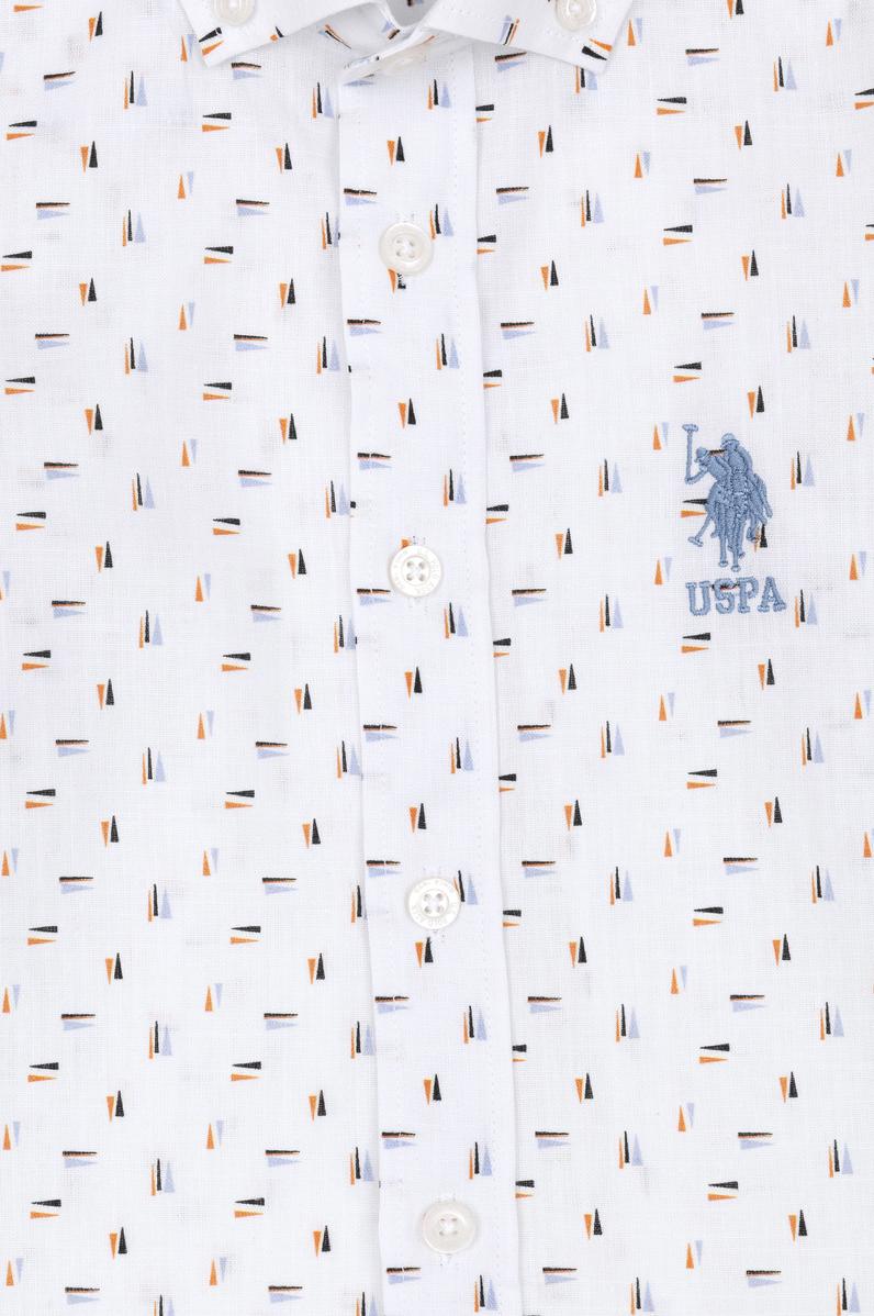 Erkek Çocuk Turuncu Uzun Kollu Gömlek