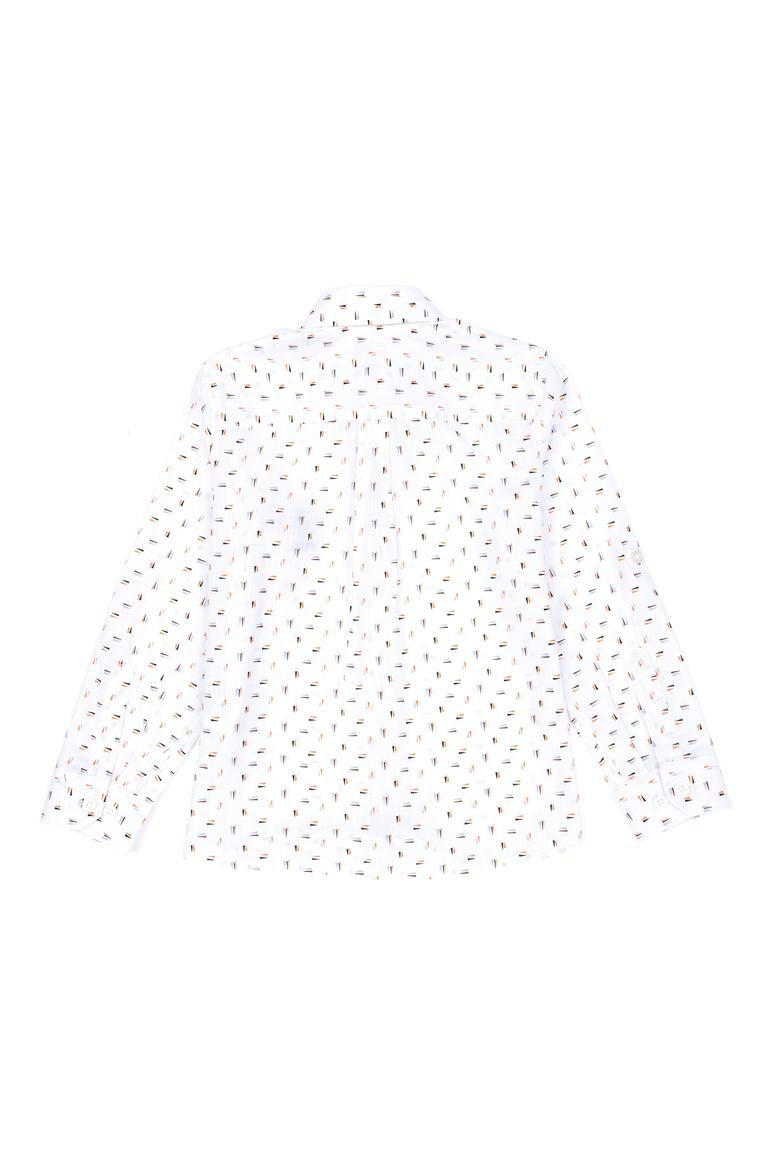 Erkek Çocuk Turuncu Uzun Kollu Gömlek - 50288712002