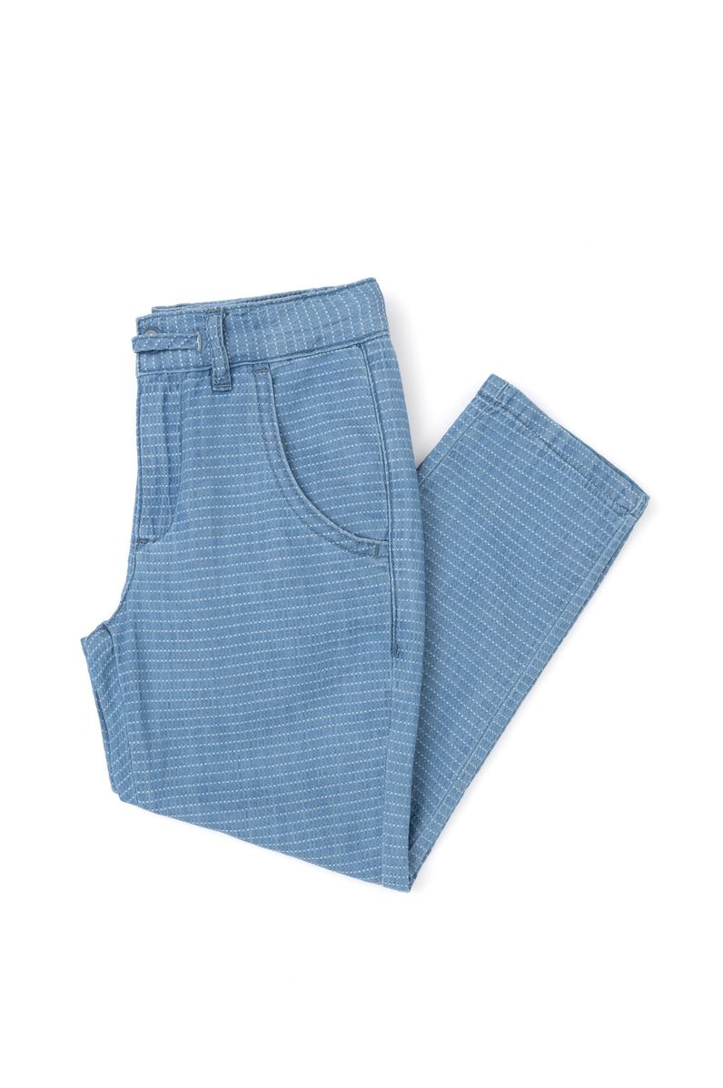 Erkek Çocuk Mavi Jean Pantolon