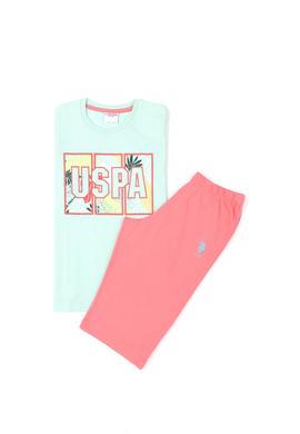 Kız Çocuk Su Yeşili Pijama Takımı - 50273902016