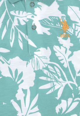 Erkek Çocuk Mint Polo Yaka Tişört - 50263538024