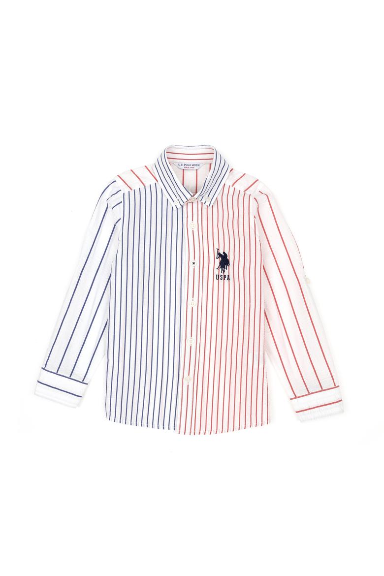 Erkek Çocuk Lacivert Uzun Kollu Gömlek