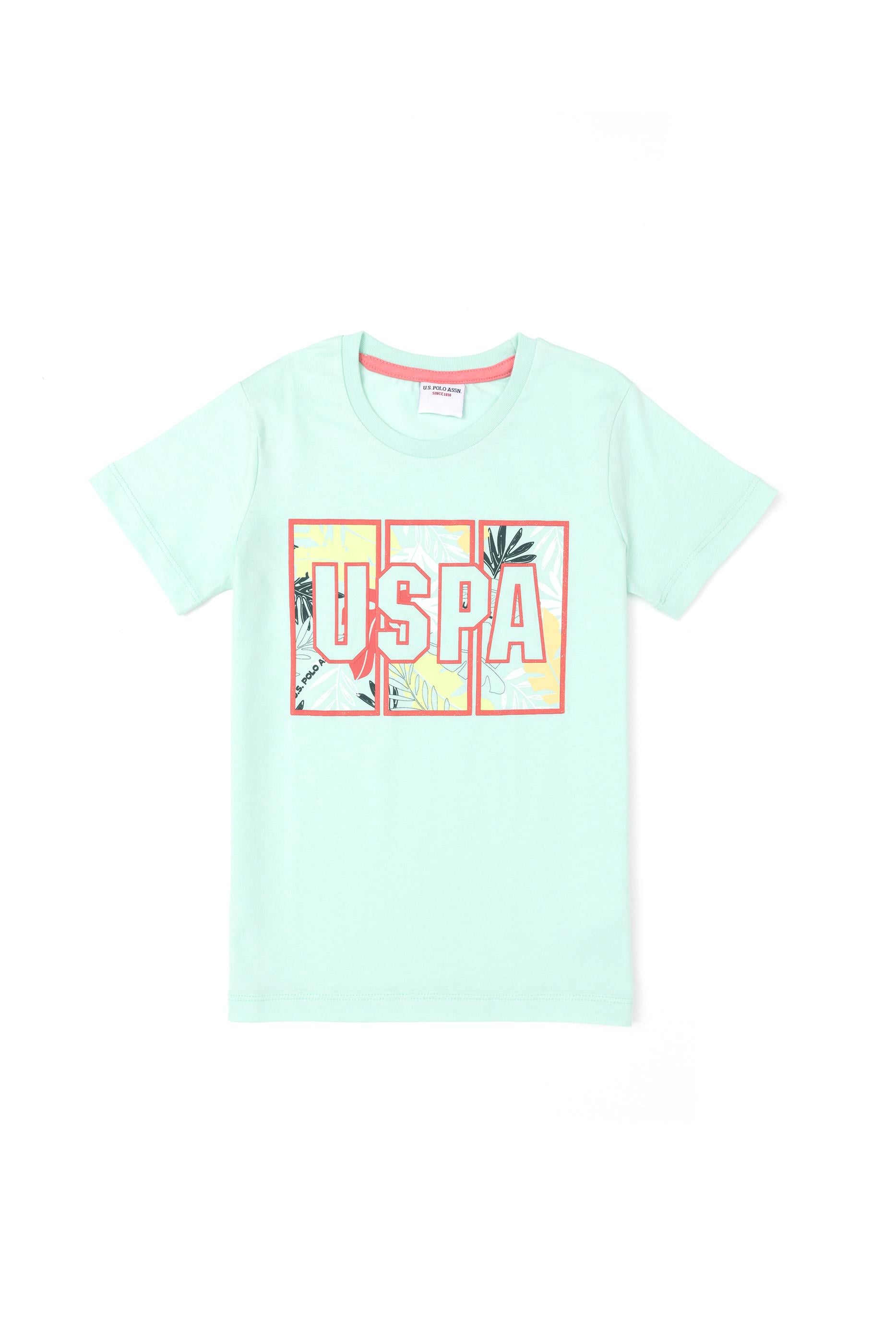 Kız Çocuk Su Yeşili Pijama Takımı