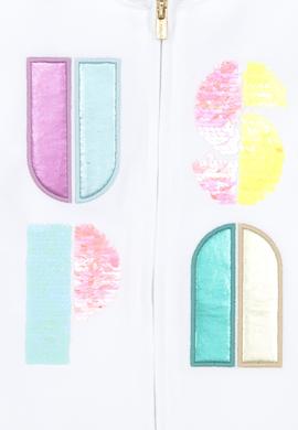 Kız Çocuk Beyaz Sweatshirt - 50263532027