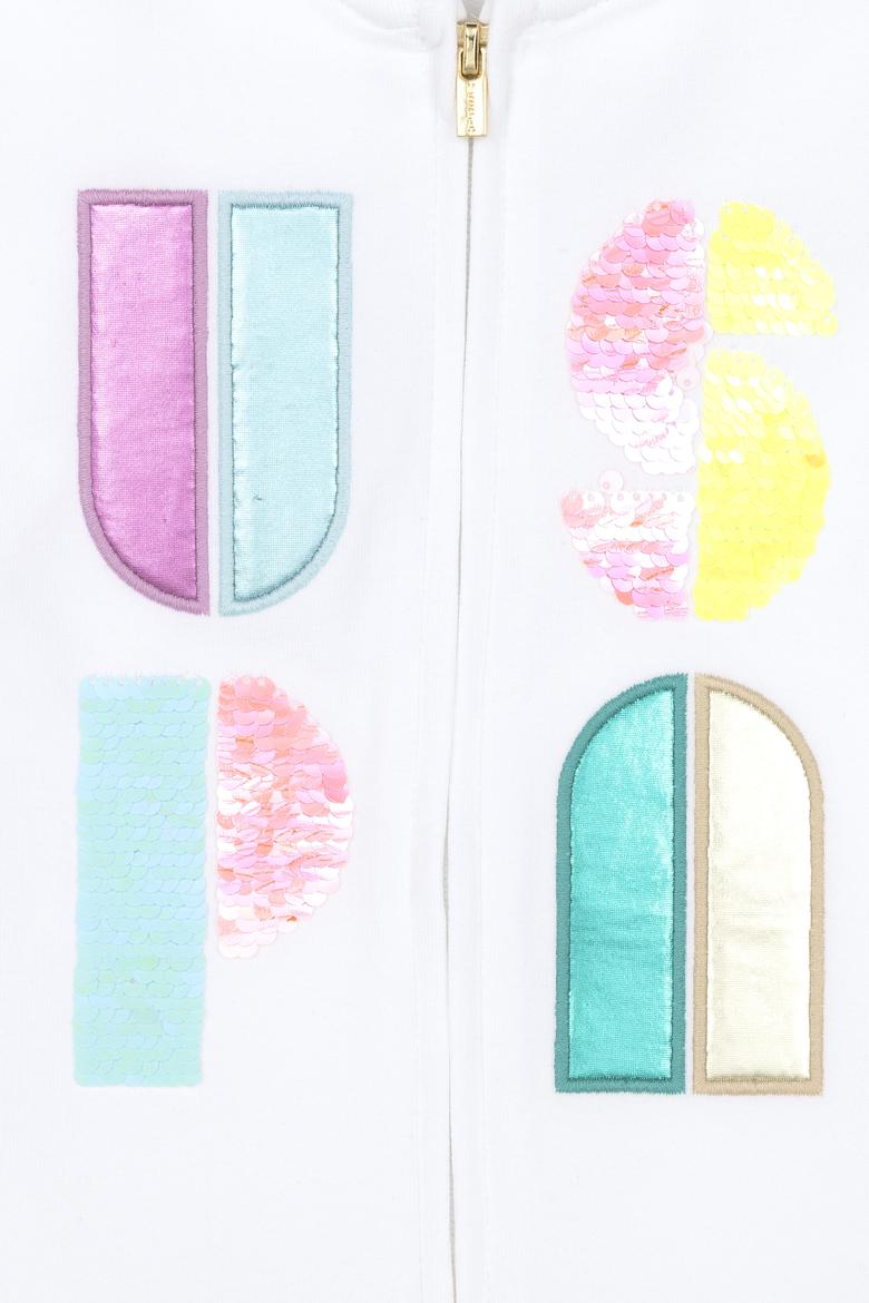 Kız Çocuk Beyaz Sweatshirt - 50263532027