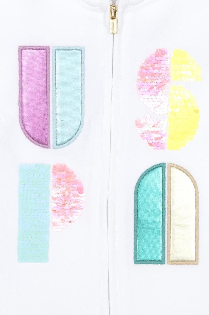 Kız Çocuk Beyaz Sweatshirt