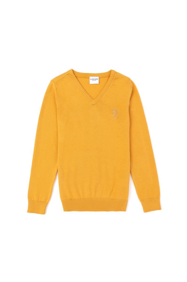 Erkek Çocuk Hardal Basic Kazak