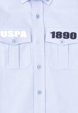 Erkek Çocuk Mavi Uzun Kollu Gömlek - 50272484020