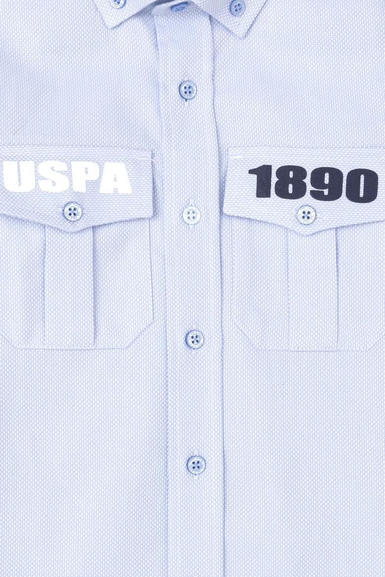 Erkek Çocuk Mavi Uzun Kollu Gömlek - 50272484020