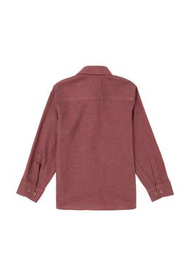 Erkek Çocuk Bordo Uzun Kollu Gömlek - 50271301042
