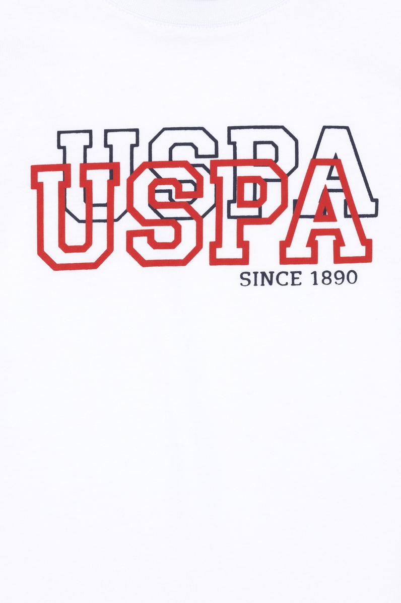 Erkek Çocuk Beyaz Basic Bisiklet Yaka Tişört