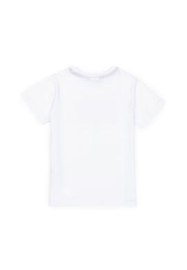 Erkek Çocuk Beyaz Basic Bisiklet Yaka Tişört - 50288070003