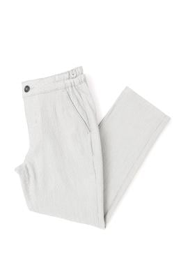 Erkek Çocuk Gri Kanvas Pantolon - 50282987018