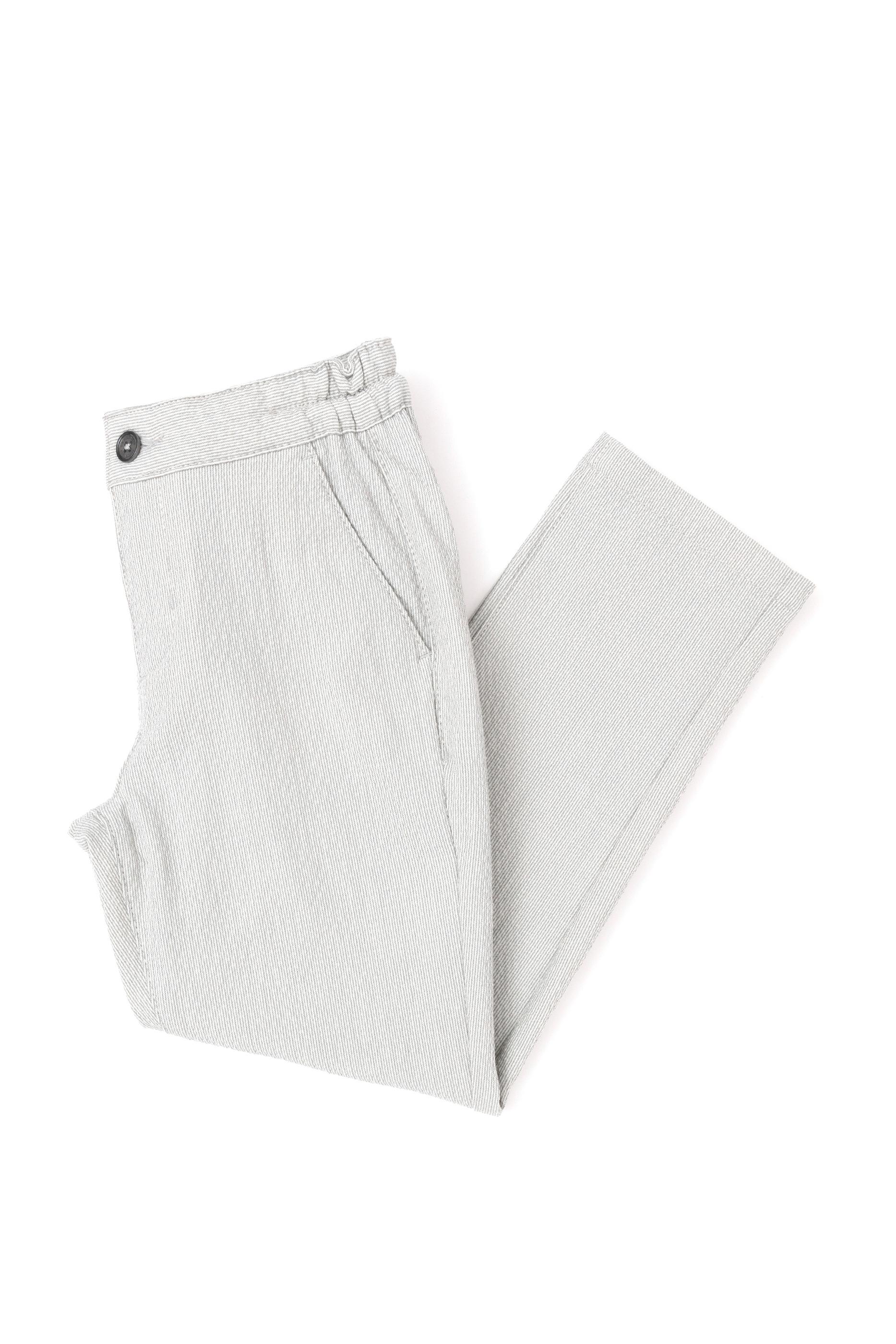 Erkek Çocuk Gri Kanvas Pantolon