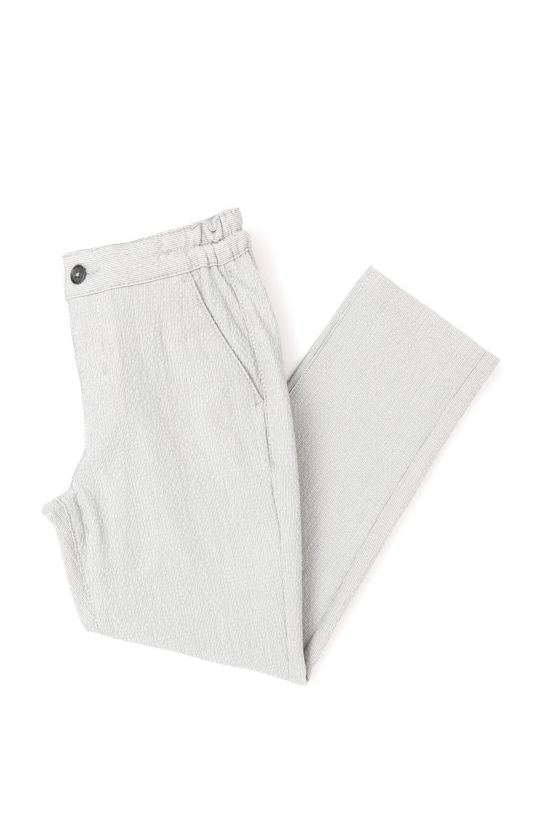 Erkek Çocuk Gri Kanvas Pantolon