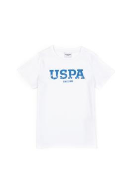 Erkek Çocuk Beyaz Bisiklet Yaka Tişört - 50284816047