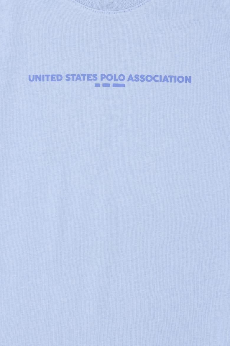 Erkek Çocuk Açık Mavi Bisiklet Yaka Tişört - 50281568029