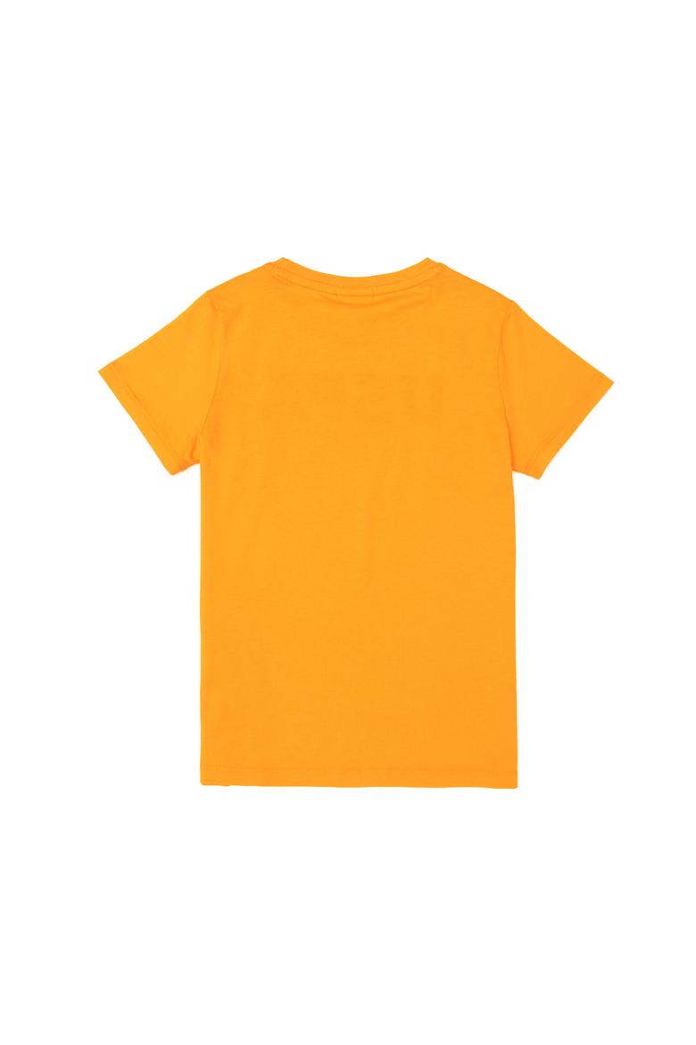 Erkek Çocuk Turuncu Bisiklet Yaka Tişört - 50284816034