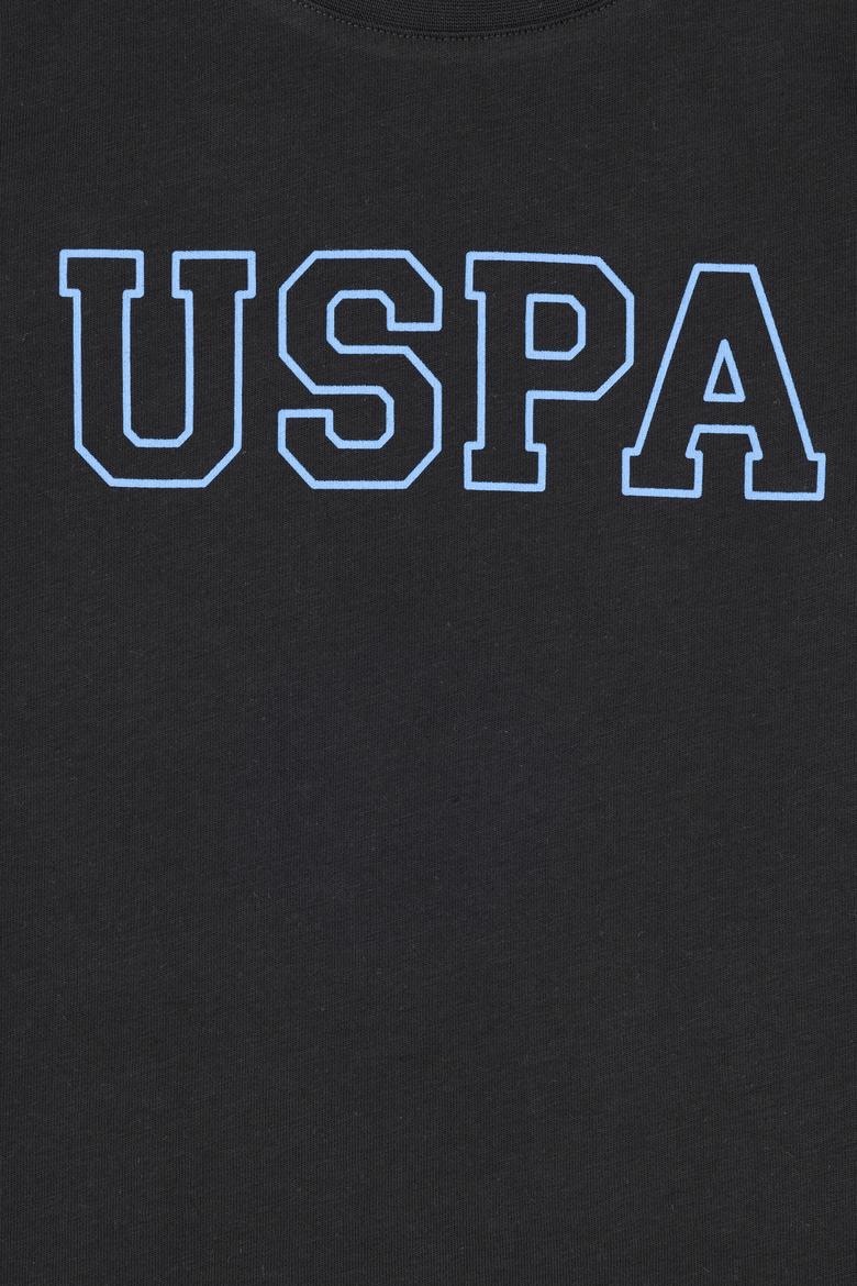 Erkek Çocuk Siyah Basic Bisiklet Yaka Tişört - 50284818079