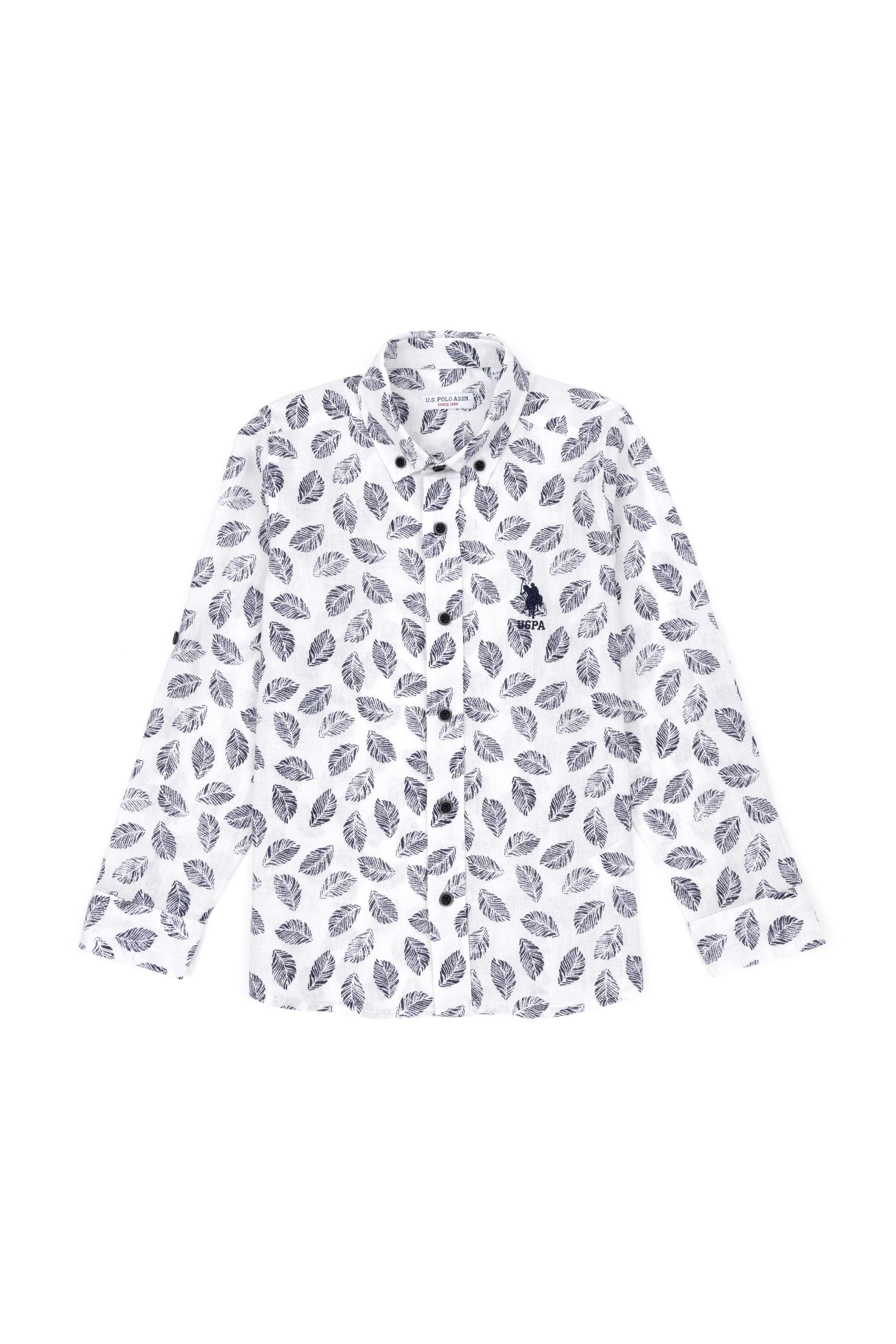 Erkek Çocuk Lacivert Uzun Kollu Gömlek