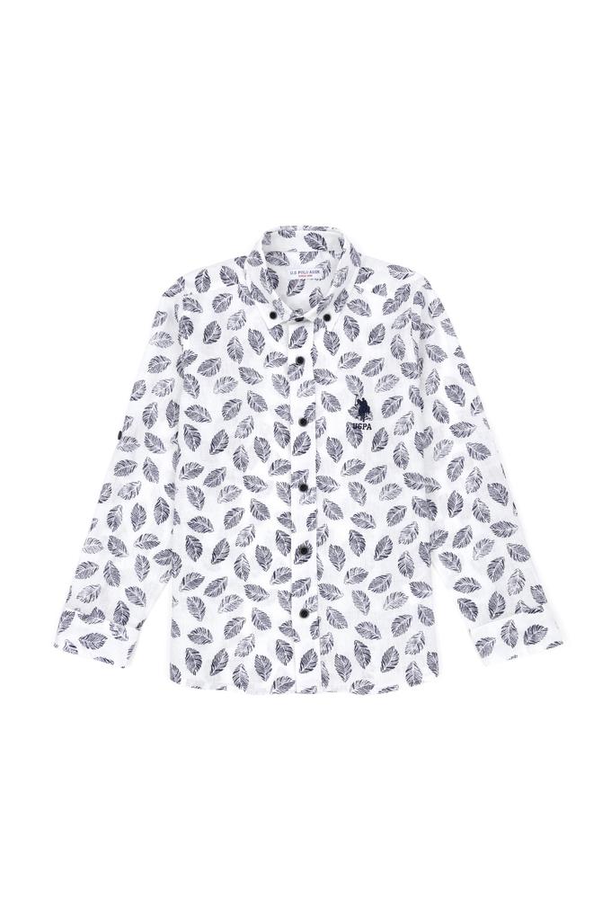 Erkek Çocuk Lacivert Uzun Kollu Gömlek