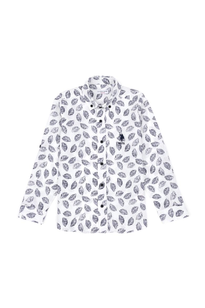 Erkek Çocuk Lacivert Uzun Kollu Gömlek