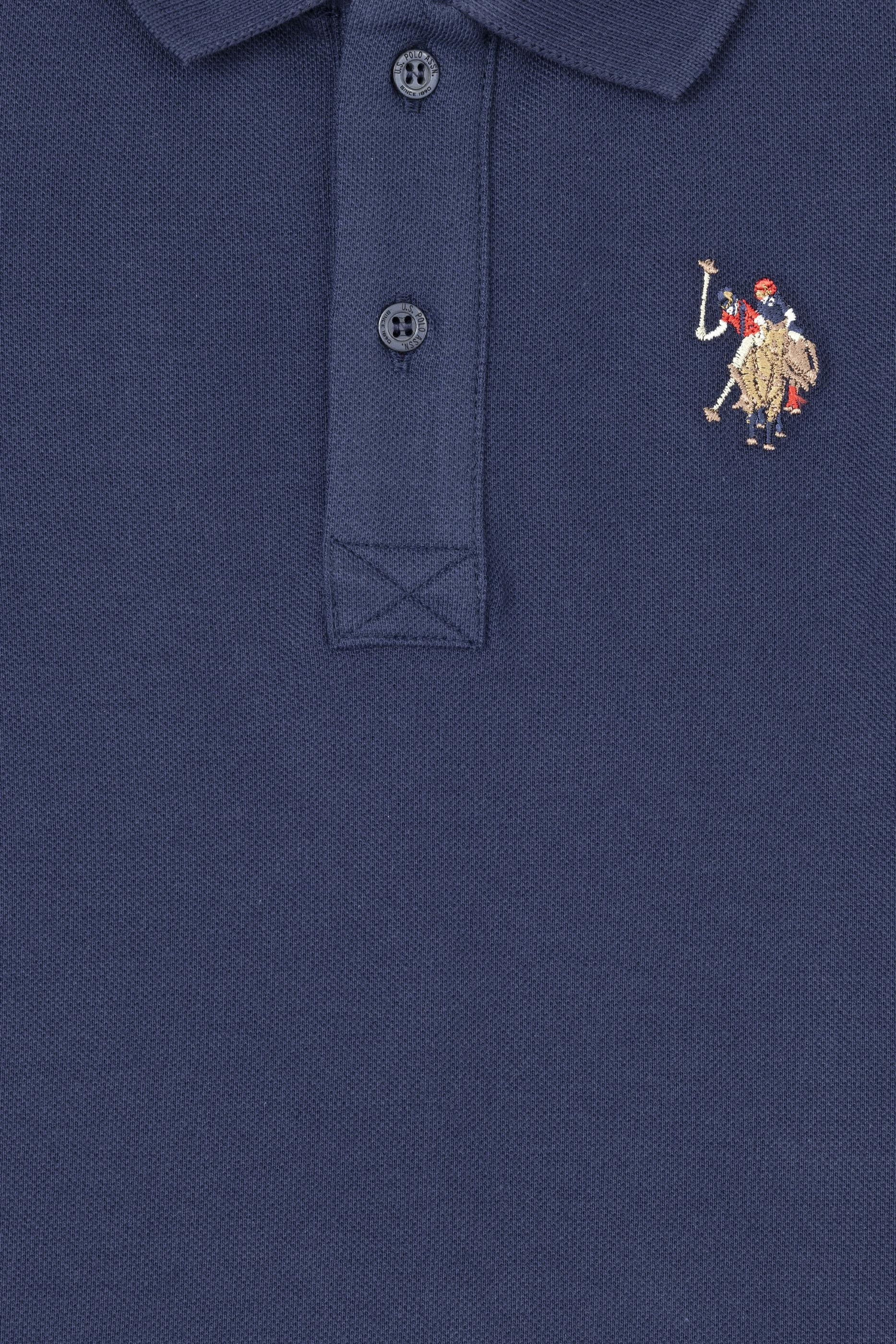 Erkek Çocuk Lacivert Basic Polo Yaka Tişört