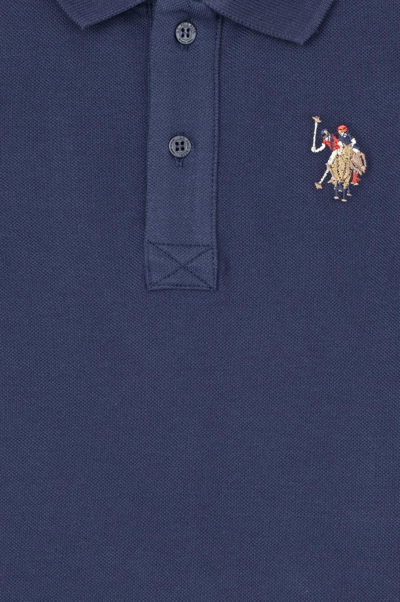 Erkek Çocuk Lacivert Basic Polo Yaka Tişört