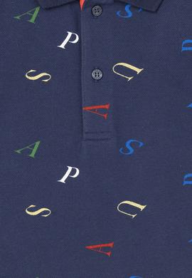 Erkek Çocuk Lacivert Polo Yaka Tişört - 50284909001