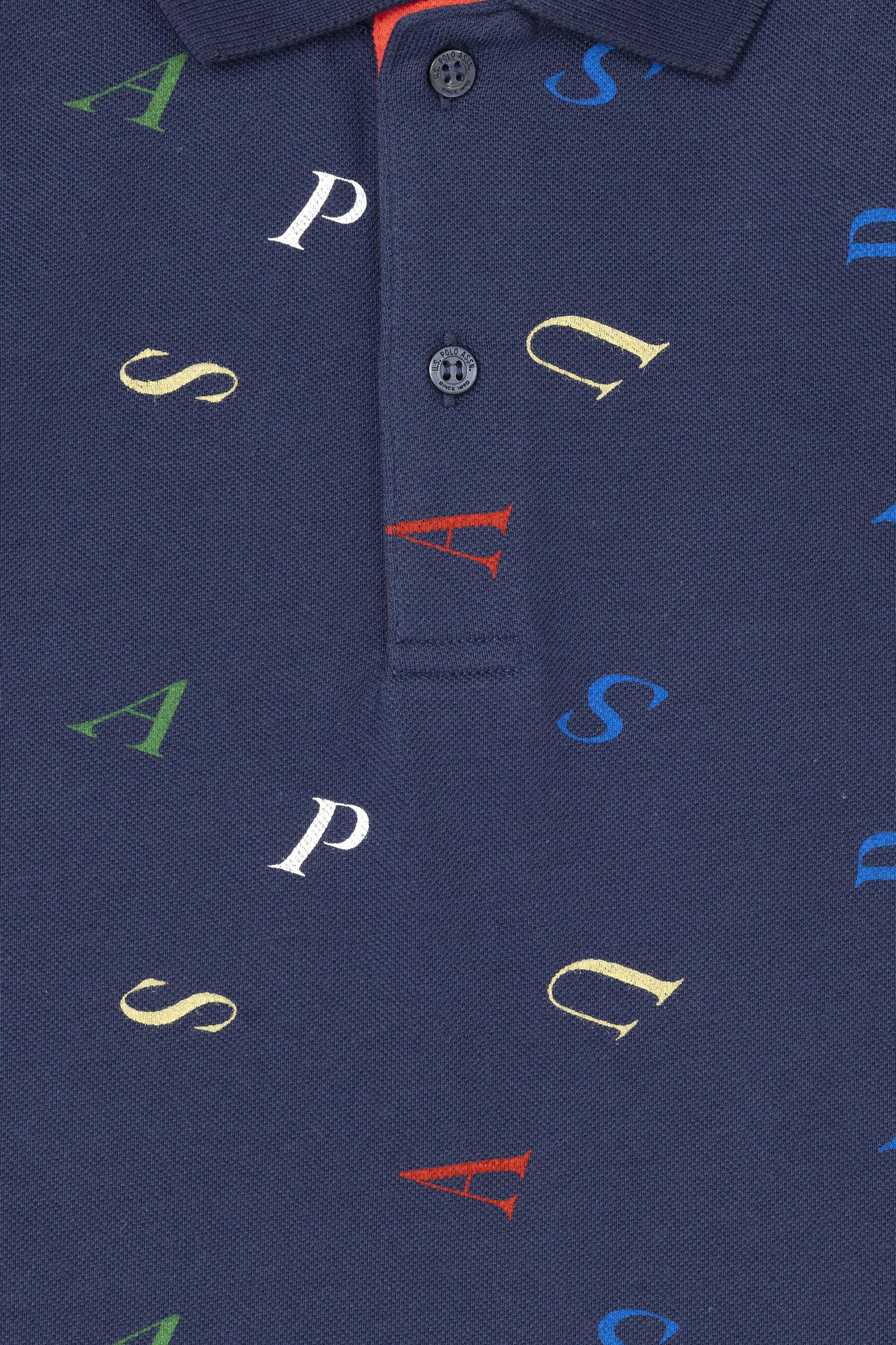 Erkek Çocuk Lacivert Polo Yaka Tişört